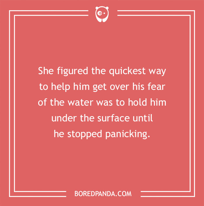 One line horror story