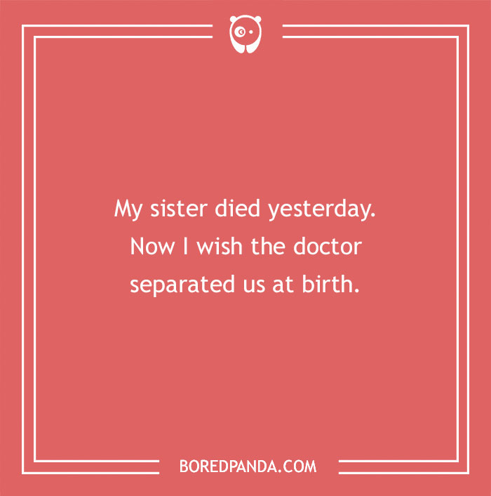 One line horror story