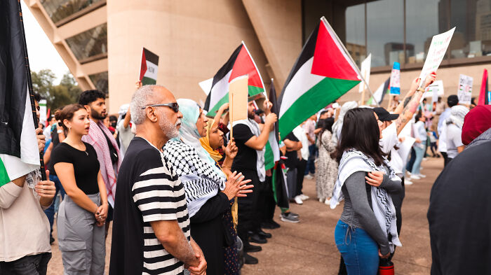 I Took Pics At One Of The Palestinian Protests In Dallas (29 Pics)