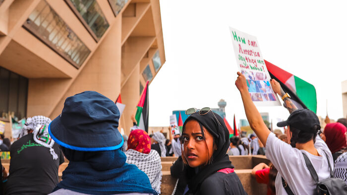 I Took Pics At One Of The Palestinian Protests In Dallas (29 Pics)
