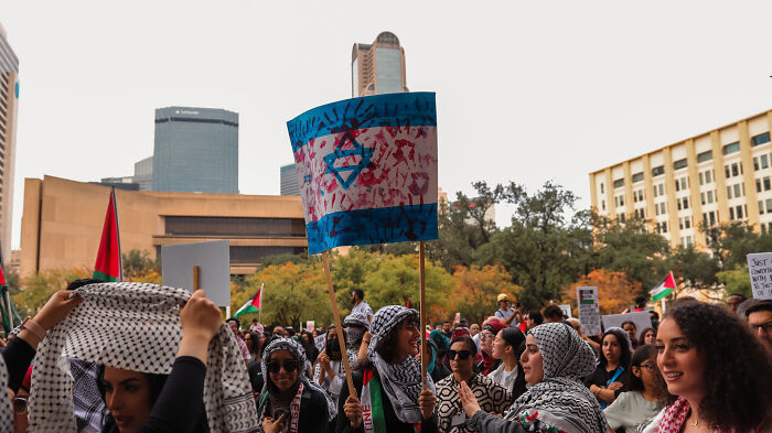 I Took Pics At One Of The Palestinian Protests In Dallas (29 Pics)