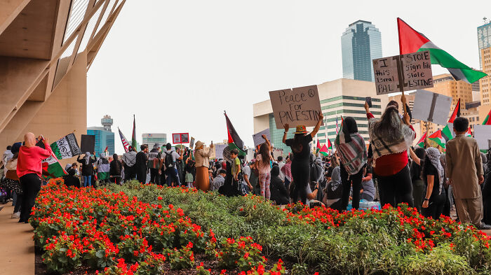 I Took Pics At One Of The Palestinian Protests In Dallas (29 Pics)