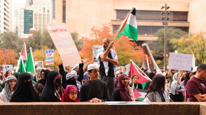 I Took Pics At One Of The Palestinian Protests In Dallas (29 Pics)