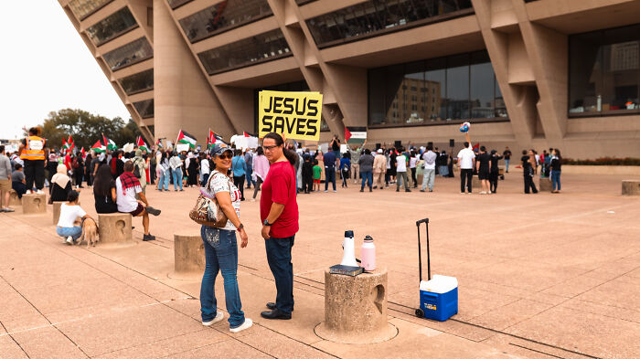 I Took Pics At One Of The Palestinian Protests In Dallas (29 Pics)