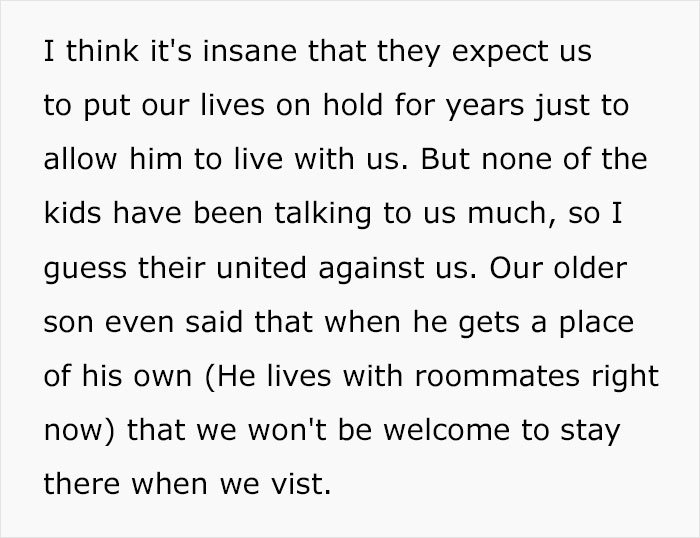 Parents Want To Downsize, Expect Their 19-Year-Old To Move Out