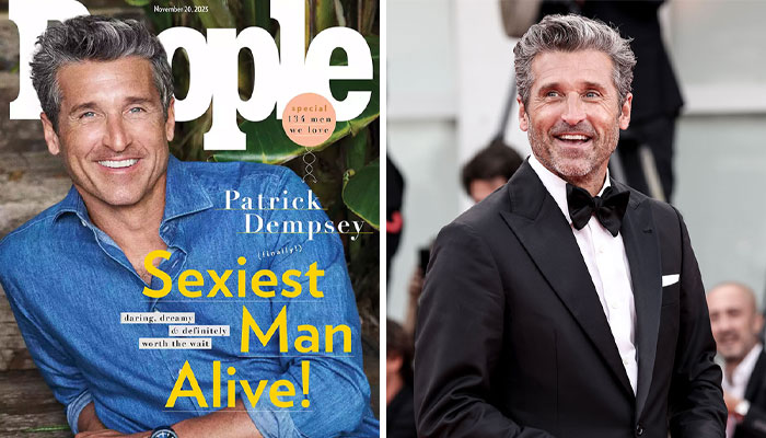 People Crowns Patrick Dempsey “Sexiest Man Alive” But Title Sparks Huge Online Debates
