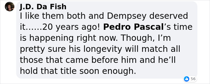 People Crowns Patrick Dempsey &ldquo;Sexiest Man Alive&rdquo; But Title Sparks Huge Online Debates