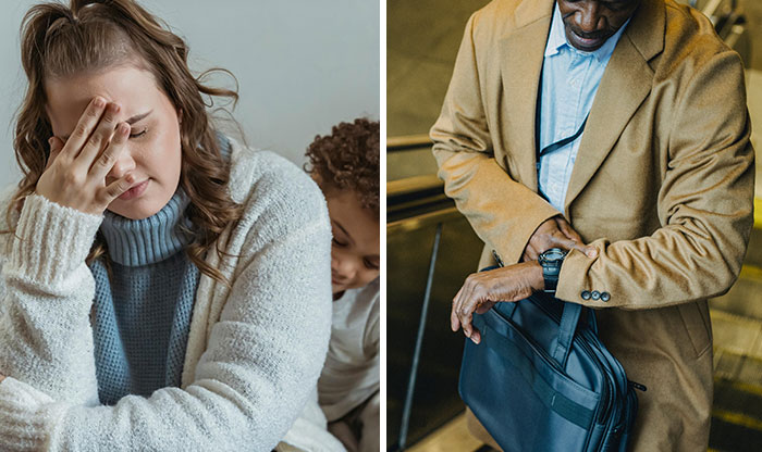 Guy With 2 Jobs Starts Simply Leaving When His Jobless Wife Can’t Get Son Ready In Time For Daycare