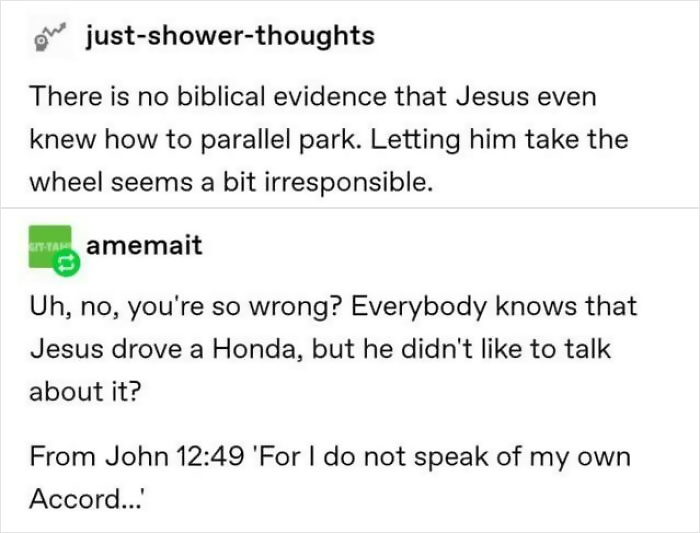 Clever With A Perfect Delivery