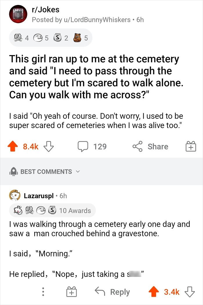 A S**tty Joke If I May, But It's Actually The Real One There