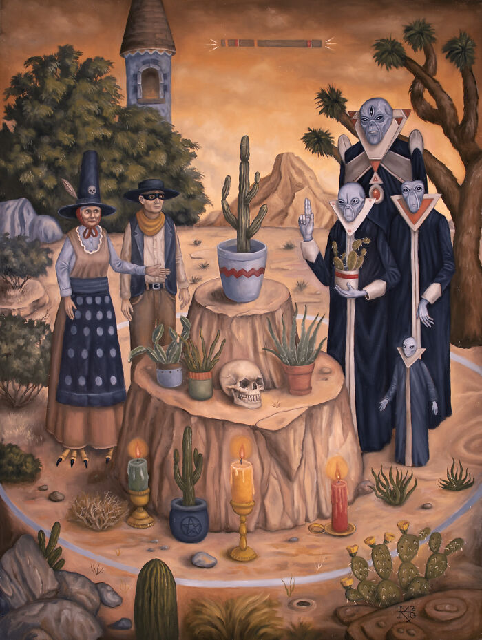 “Ritual Cactus Offering”