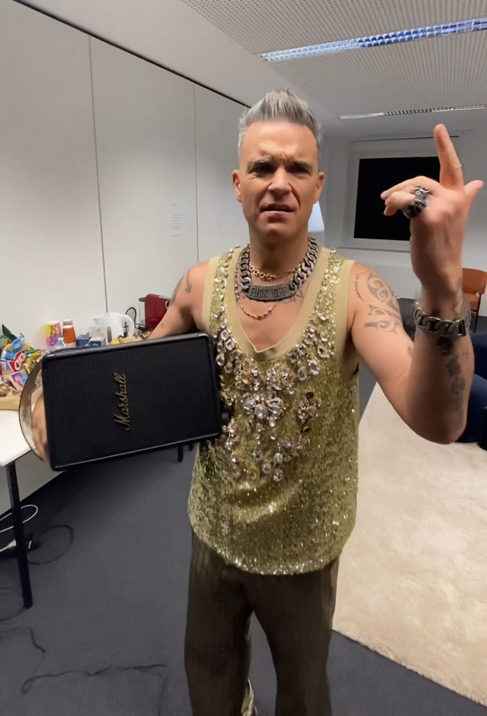 Robbie Williams Claims Rockstar Lifestyle From The 1990s Has Led To &ldquo;Manopause&rdquo;