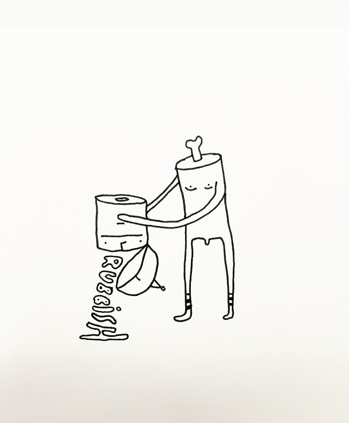 I Make Drawings For Sad People