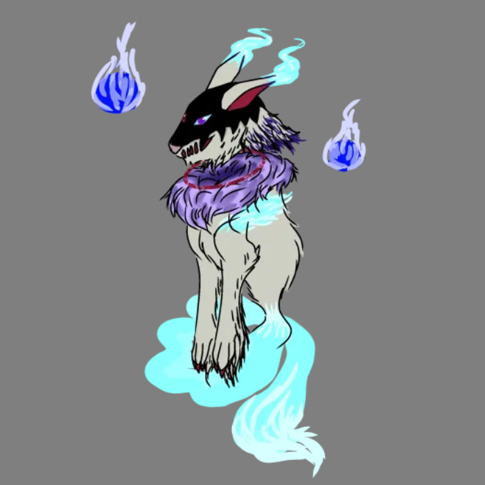 A Ghost-Type Eeveelution Idea For A Friend's Fan-Game Based In India