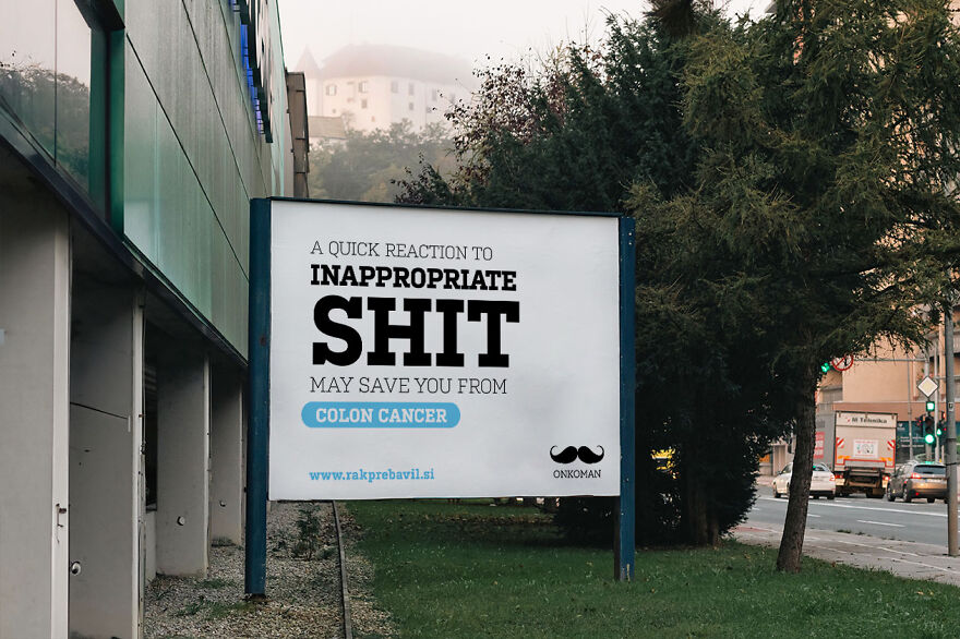 When Shit Hits The Billboards - A Noble Cause Behind The Slovenian Inappropriate Posters When Shit Hits The Billboards - A Noble Cause Behind The Slovenian Inappropriate Posters