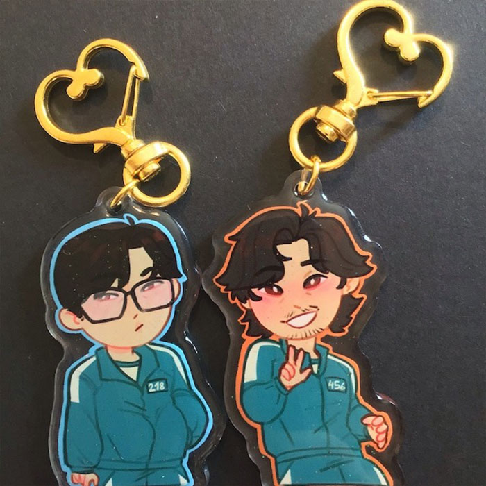 Show Your Favorite Squid Game Character Some Wholesome Love With These Charms - It's A Charm Offensive!