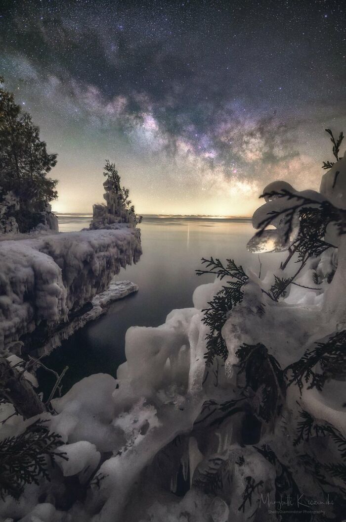 Wisconsin Winter Mornings And The Return Of The Milky Way Core