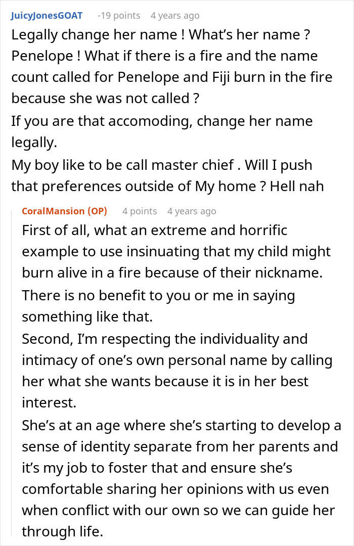 Teacher Refuses To Call Girl By The Name She's Been Using For 3 Years, Parent Asks For Advice