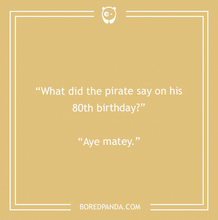 Pirate pun 