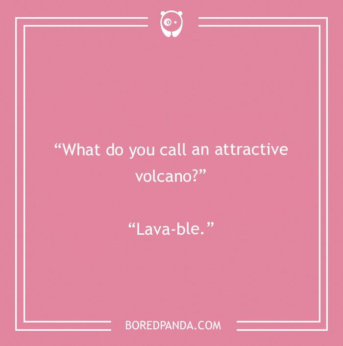Volcano pun 