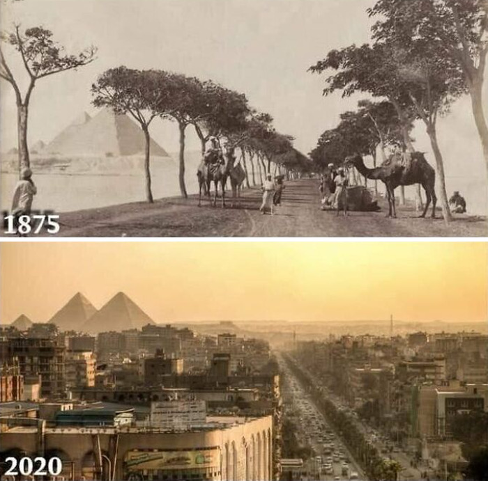 Pyramid Street, Egypt