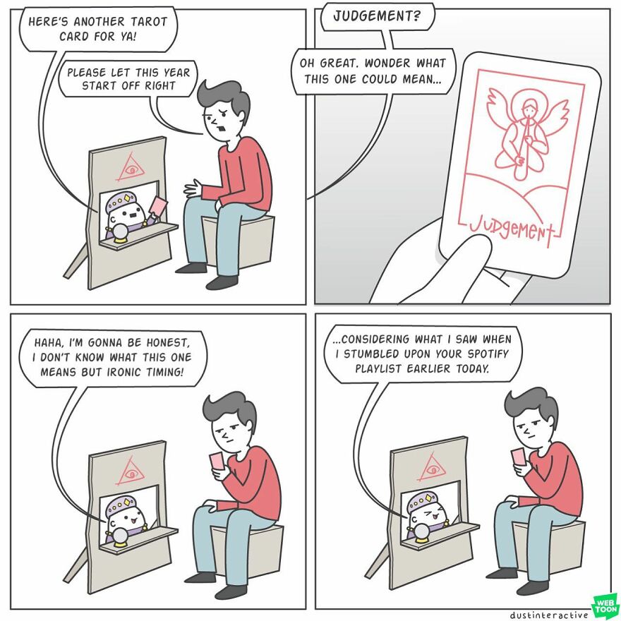 This Artist Illustrates About Funny Situations Through His Absurd Comics