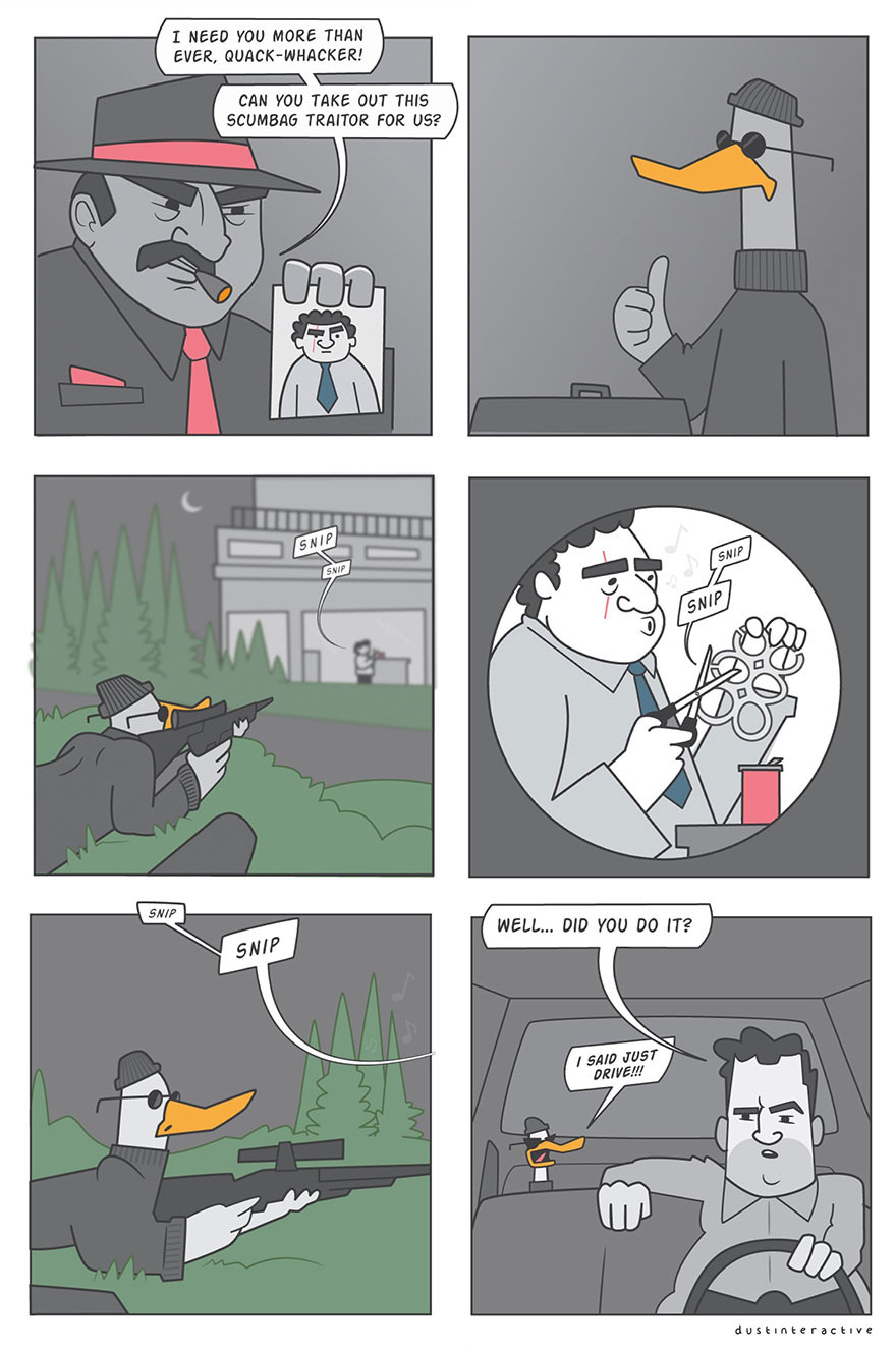 This Artist Illustrates About Funny Situations Through His Absurd Comics