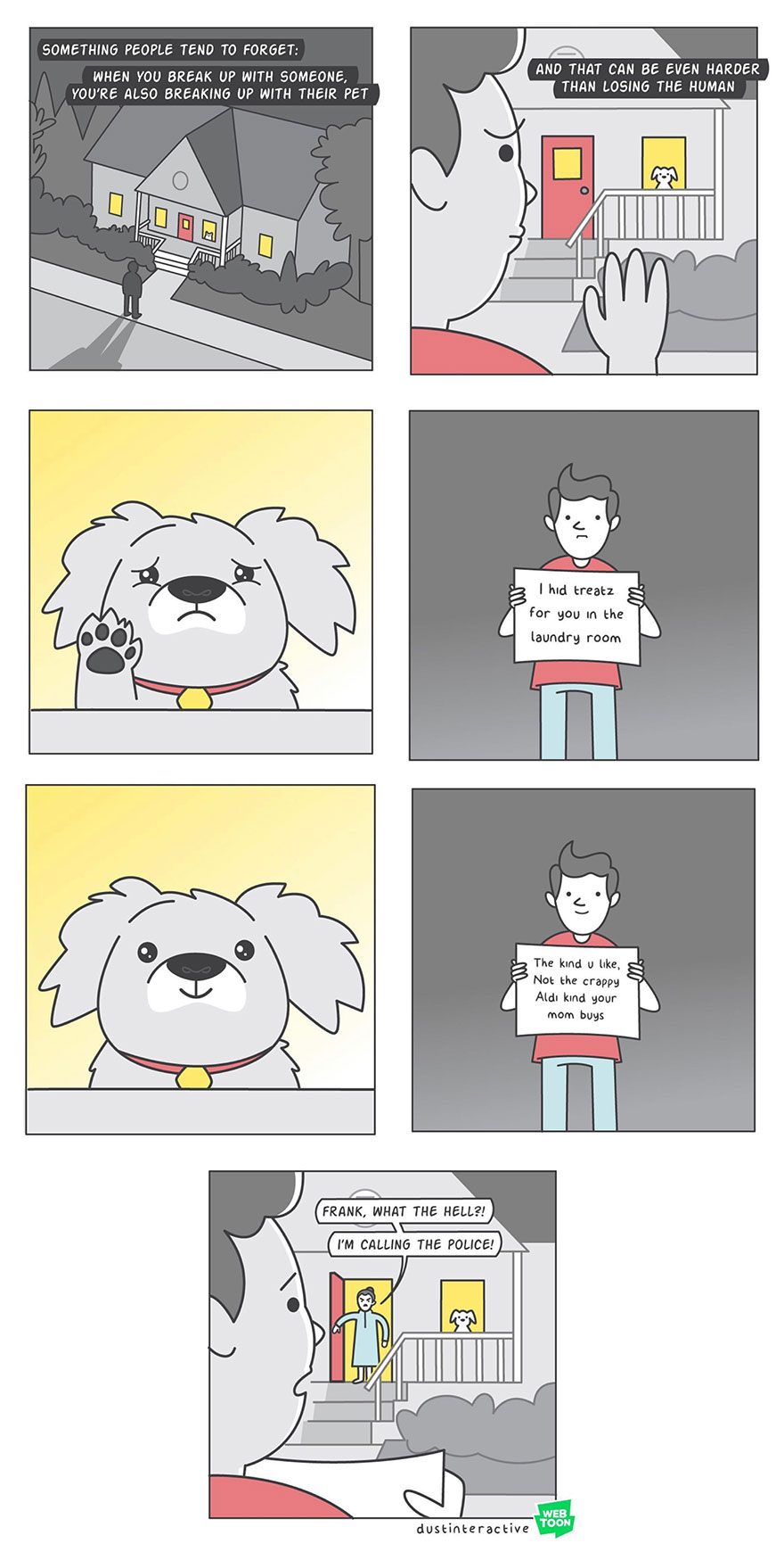 This Artist Illustrates About Funny Situations Through His Absurd Comics