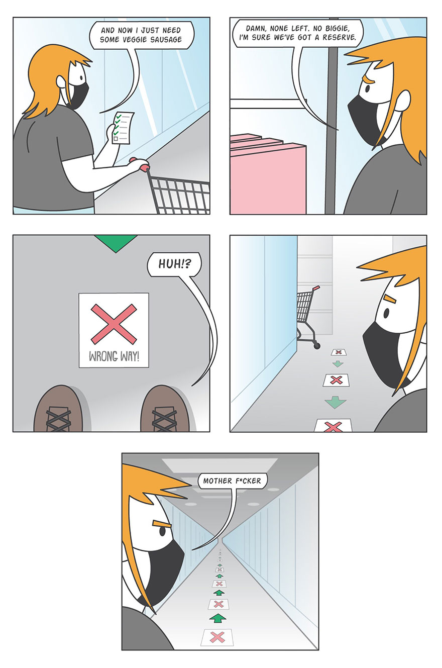 This Artist Illustrates About Funny Situations Through His Absurd Comics