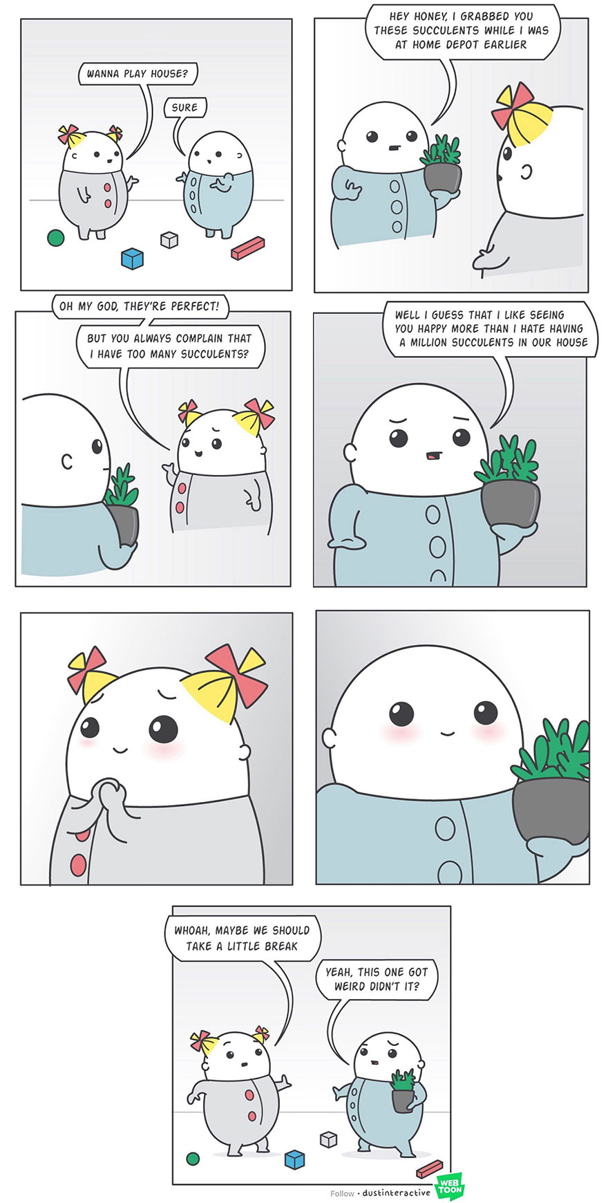 This Artist Illustrates About Funny Situations Through His Absurd Comics