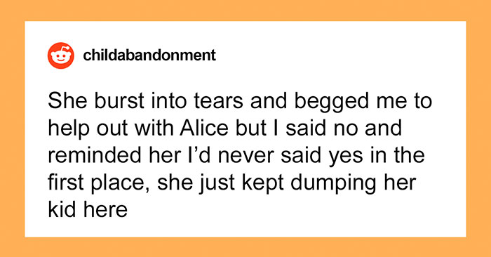“She Burst Into Tears And Begged Me To Help”: Woman Threatens To Call CPS On Sister-In-Law