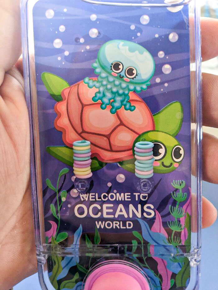 This Water Toy Has An Uneven Amount Of Rings