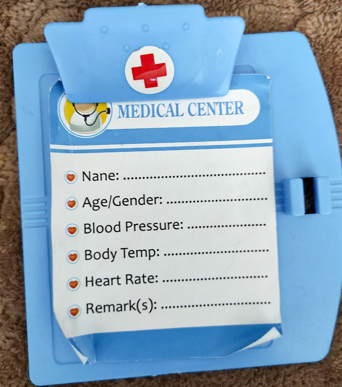 This Children's Toy Where "Name" Is Misspelled