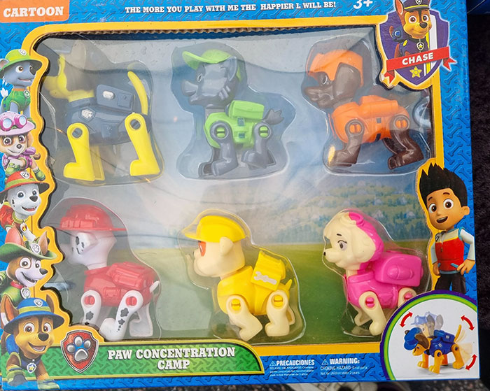 This Knock-Off Paw Patrol Toy I Saw At A Fair Today