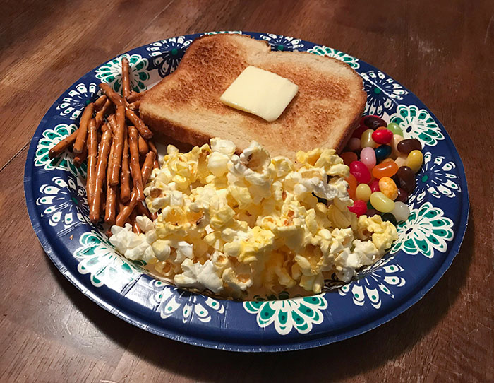 My Mom And Sister Are Gone For Thanksgiving, So We Had To Improvise