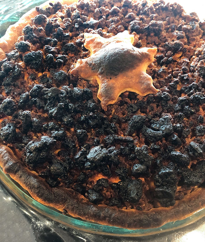 In Case You All Are Wondering Why I Didn't Post My Finished Pie