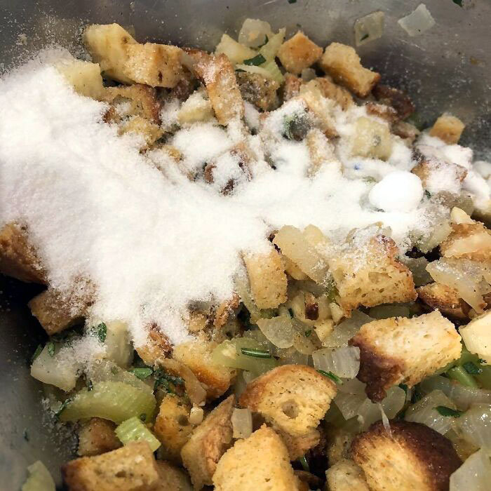 Gluten Free Dressing May Be A Little Salty This Year