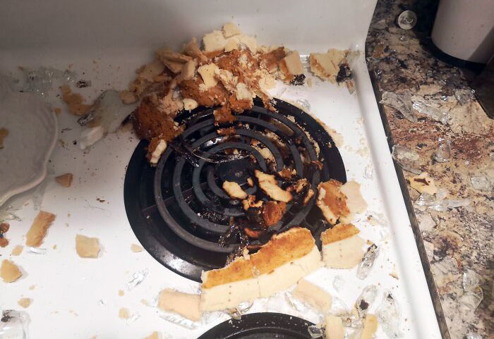 I Turned The Wrong Stove Burner On, And My Pumpkin Pie Made From Scratch Exploded