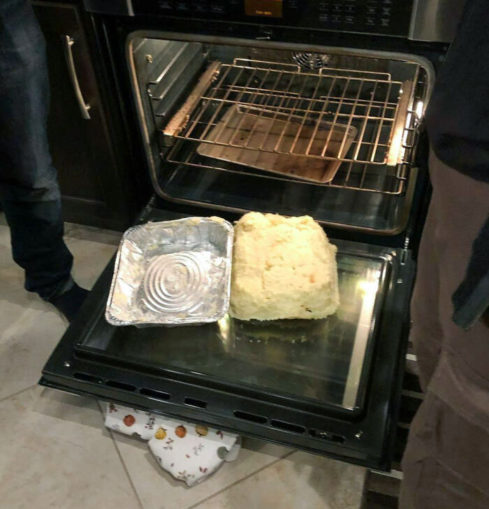 Upside-Down Mashed Potatoes