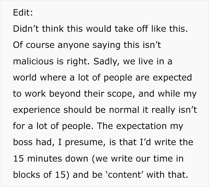 "I Know It's Your Day Off, But": Employee Shows Boss Why Not To Call Them On Their Days Off "I Know It's Your Day Off, But": Employee Shows Boss Why Not To Call Them On Their Days Off