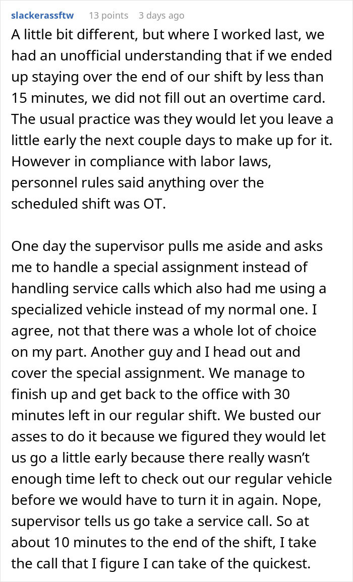 "I Know It's Your Day Off, But": Employee Shows Boss Why Not To Call Them On Their Days Off "I Know It's Your Day Off, But": Employee Shows Boss Why Not To Call Them On Their Days Off