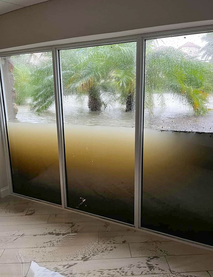 Not The Beautiful Florida View Anyone Imagined! Courtesy Of Hurricane Ian
