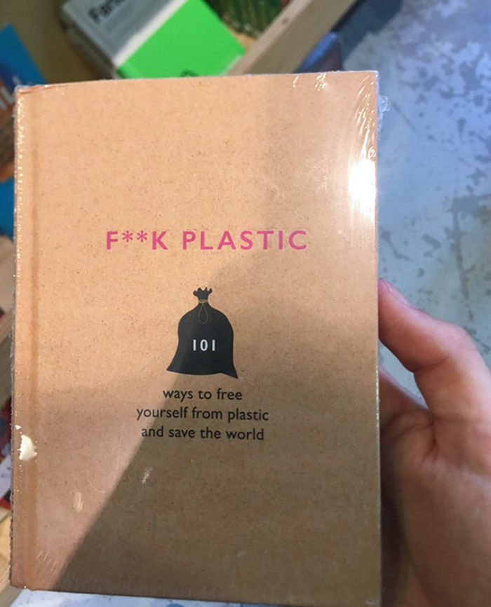 Anti-Plastic Book Wrapped In Said Plastic