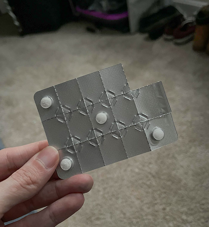 Two Sleeves Of Pills Came In The Box Of 10