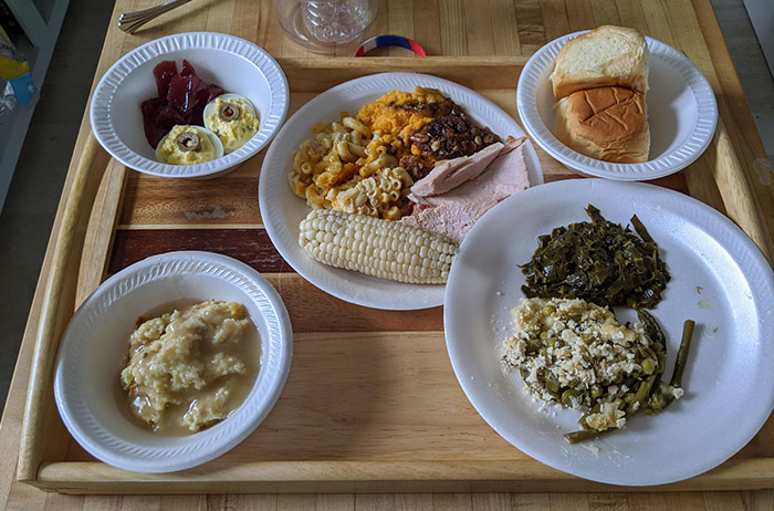 A Neighbor I've Never Even Spoken To Saw That I Was Home Alone All Day On Thanksgiving And Brought Me This