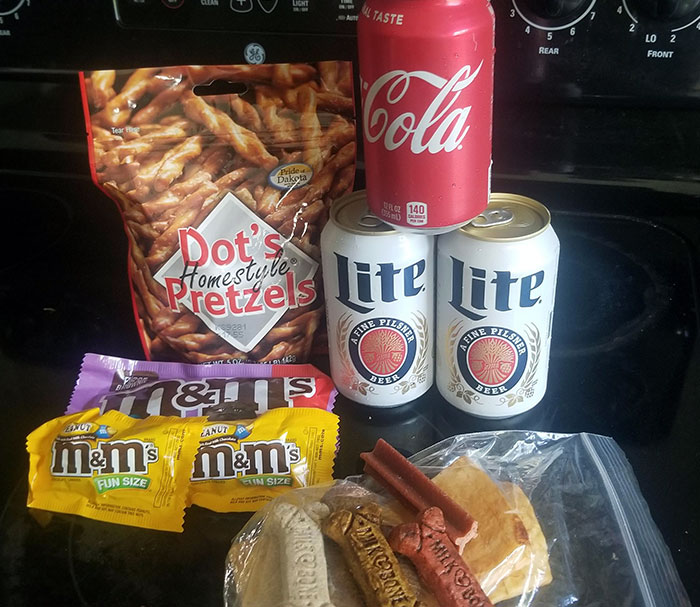 My 80-Year-Old Neighbor Just Delivered This Care Package To My Dog And Me. I Had Told Her Earlier That I Was Laying Low For Thanksgiving