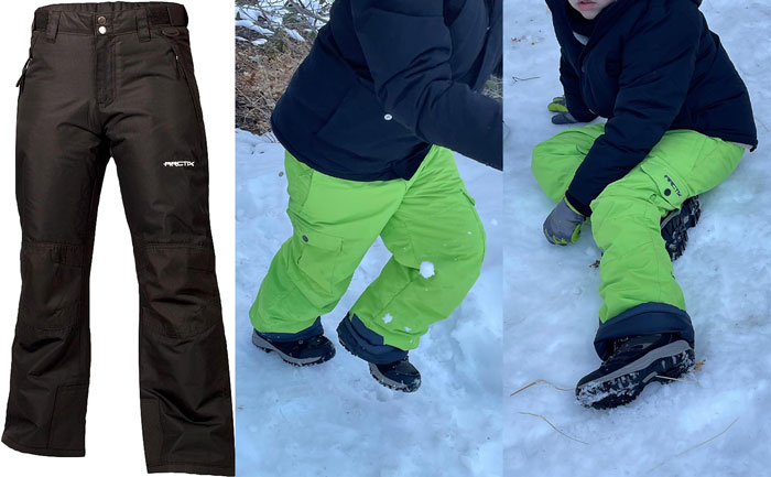Kids Snow Pants: Providing warmth and comfort with convenient features at an adjustable fit for those long snowy day activities.