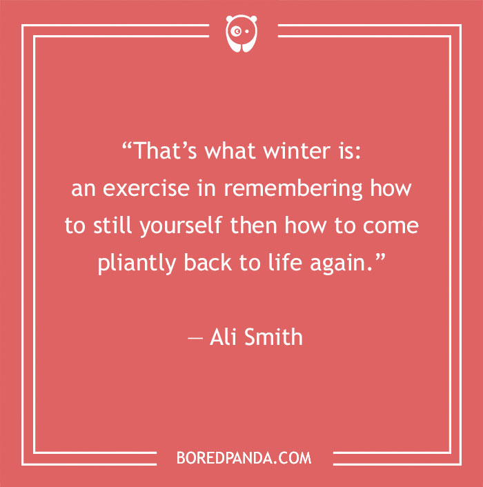 Quote about winter