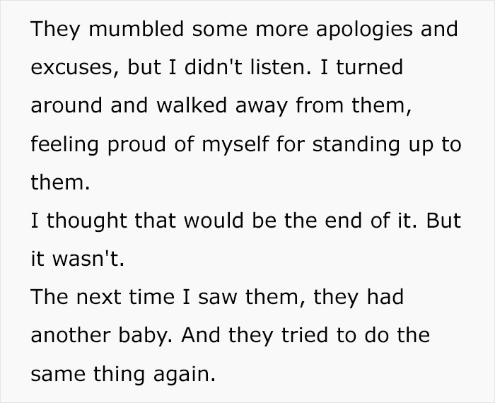 Woman Is Tired Of Family Dumping Their Kids On Her At Events, Stops Going