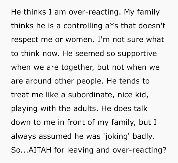 Guy Regrets Mocking Fianc&eacute;e&rsquo;s Job After She Breaks Up With Him